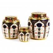 (LOT OF 3) ROYAL CROWN DERBY P