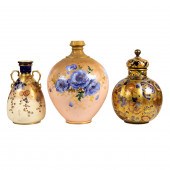 (LOT OF 3) ROYAL CROWN DERBY P