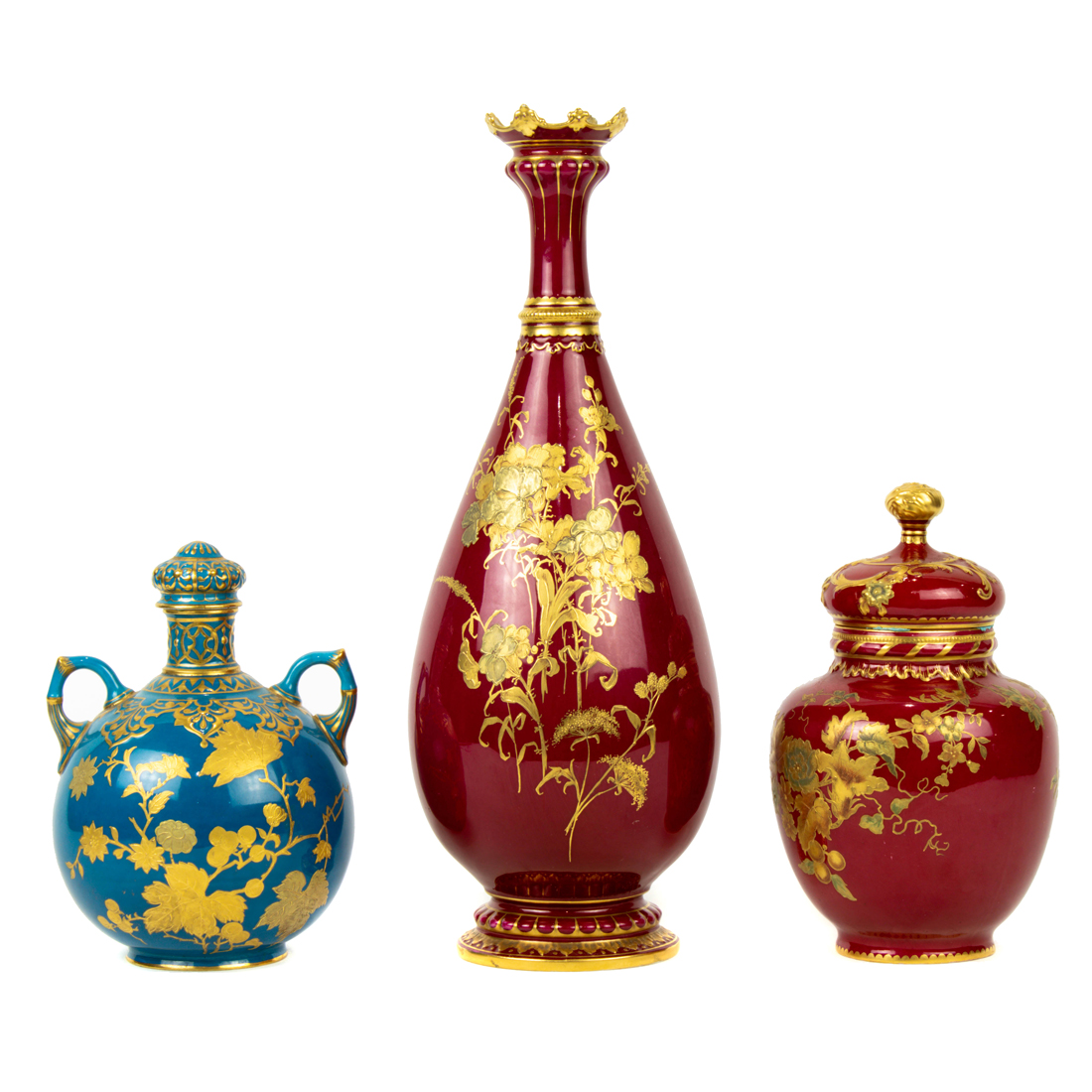 (LOT OF 3) ROYAL CROWN DERBY