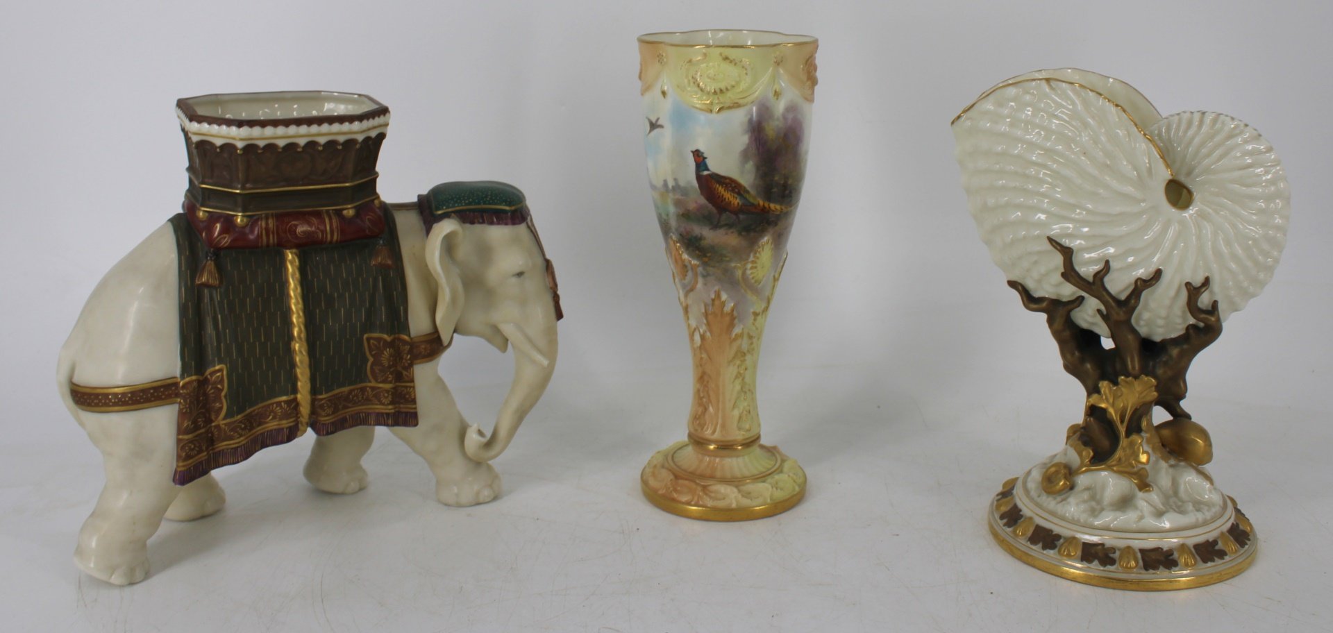 LOT OF 3 ROYAL WORCESTER