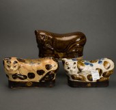 (LOT OF 3) SONG DYNASTY BROWN