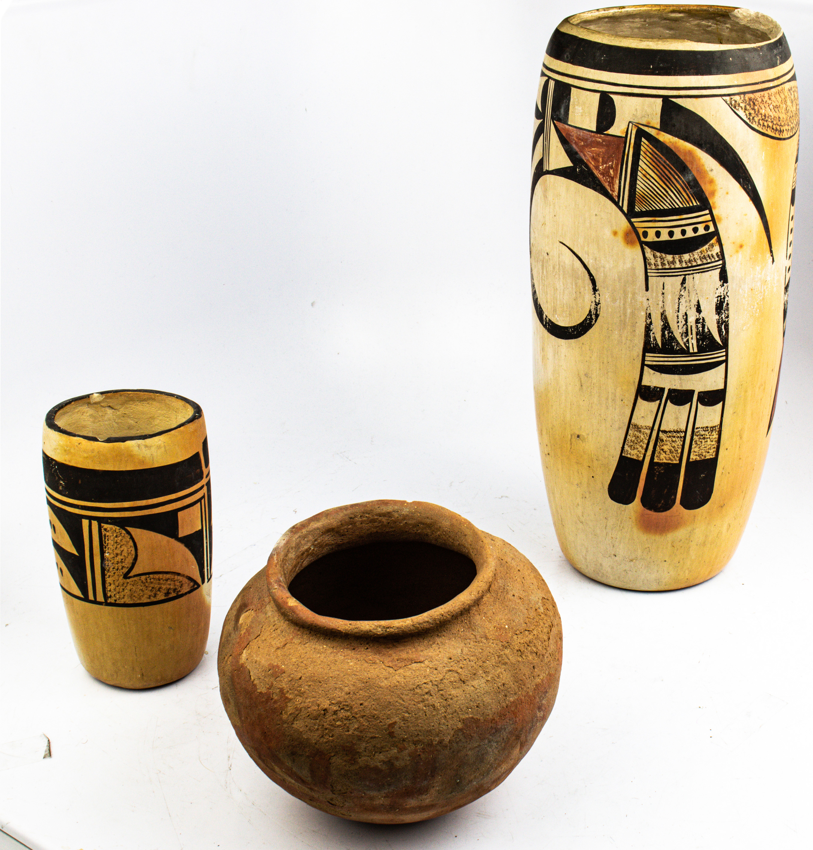 (LOT OF 3) SOUTHWEST POTTERY: (2)
