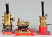 Lot of 3: Steam Engines. <br /