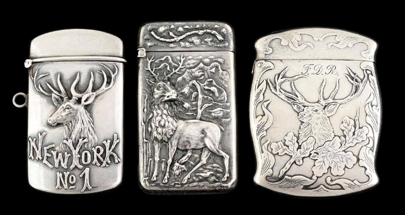LOT OF 3: STERLING SILVER