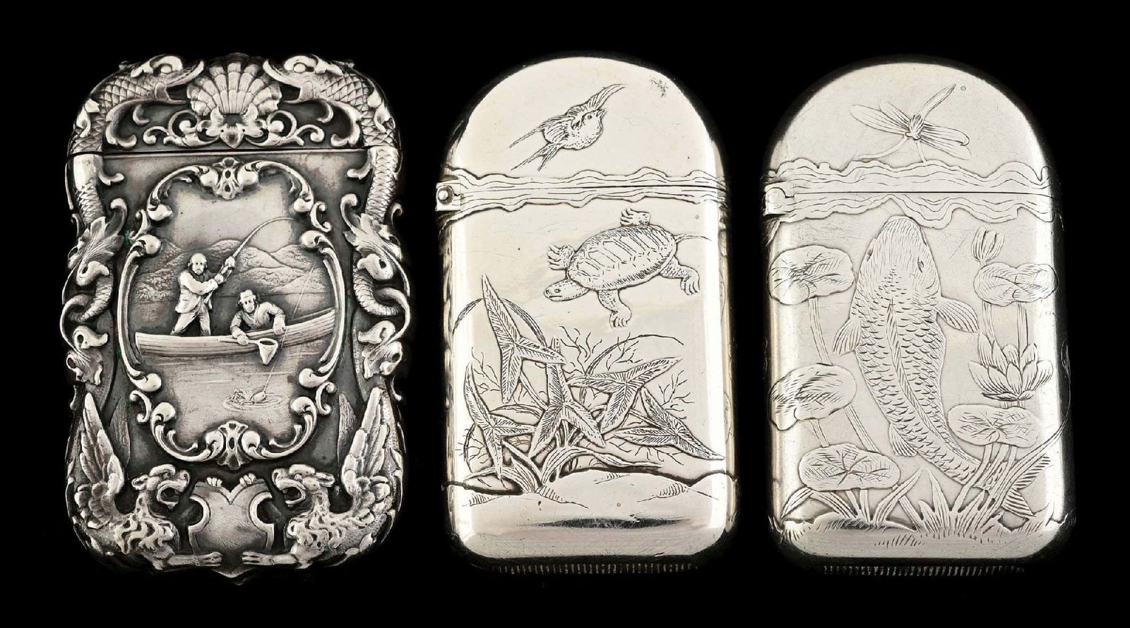 LOT OF 3: STERLING SILVER MATCH