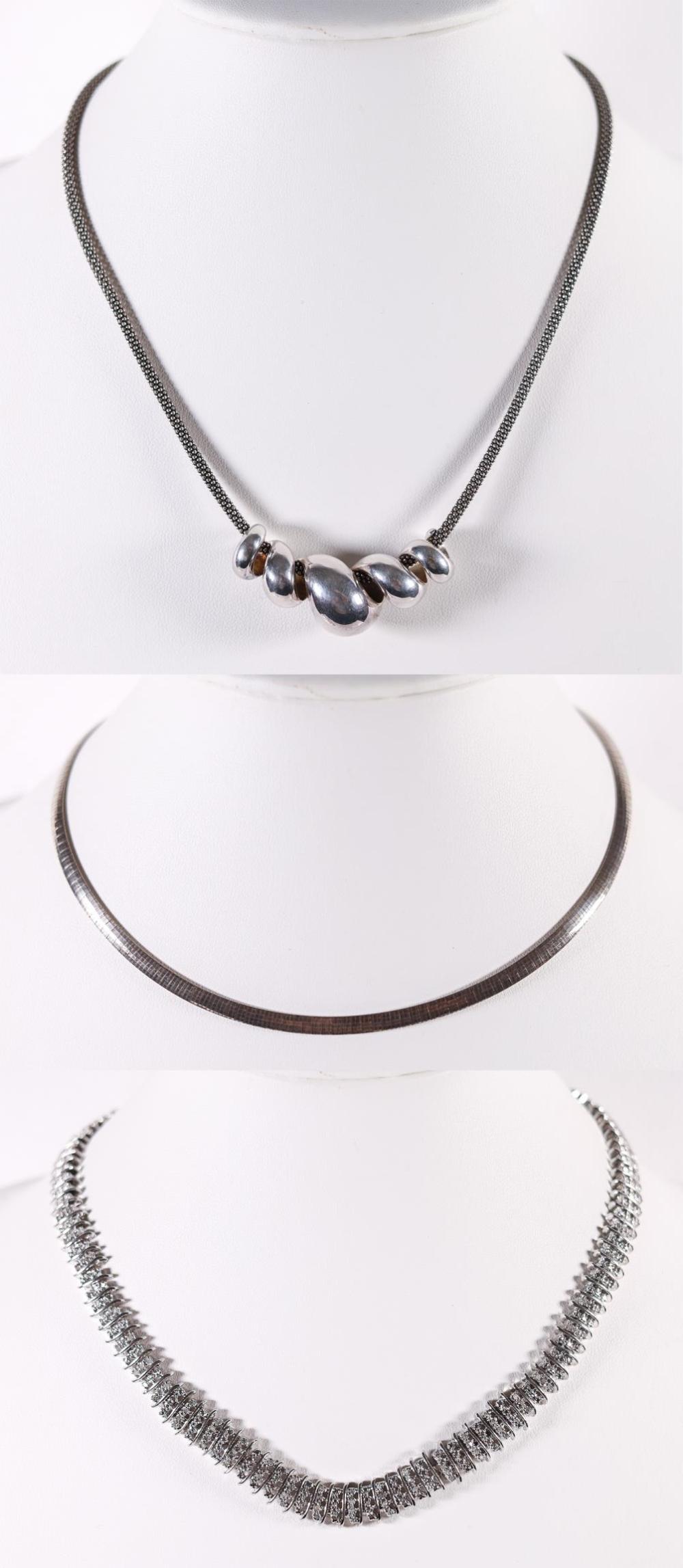 LOT OF 3 STERLING SILVER