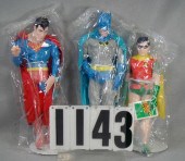 Lot of 3 Superhero figures on