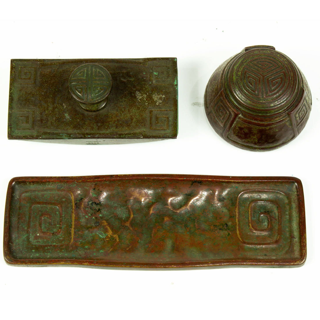 (LOT OF 3) TIFFANY STUDIOS
