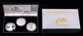 (LOT OF 3) US SILVER EAGLE 20T