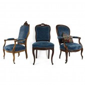 (LOT OF 3) VICTORIAN CHAIR GRO