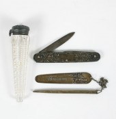Lot of 3 Victorian sterling it