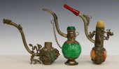 LOT OF 3 VINTAGE CHINESE SILVE