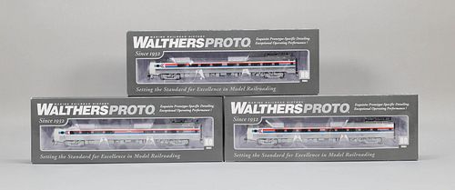 LOT OF 3 WALTHERS MODEL TRAINS -
