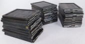 LOT OF 30 4X5" WOOD FRAME FILM