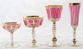 (LOT OF 31) MOSER STYLE CRANBE