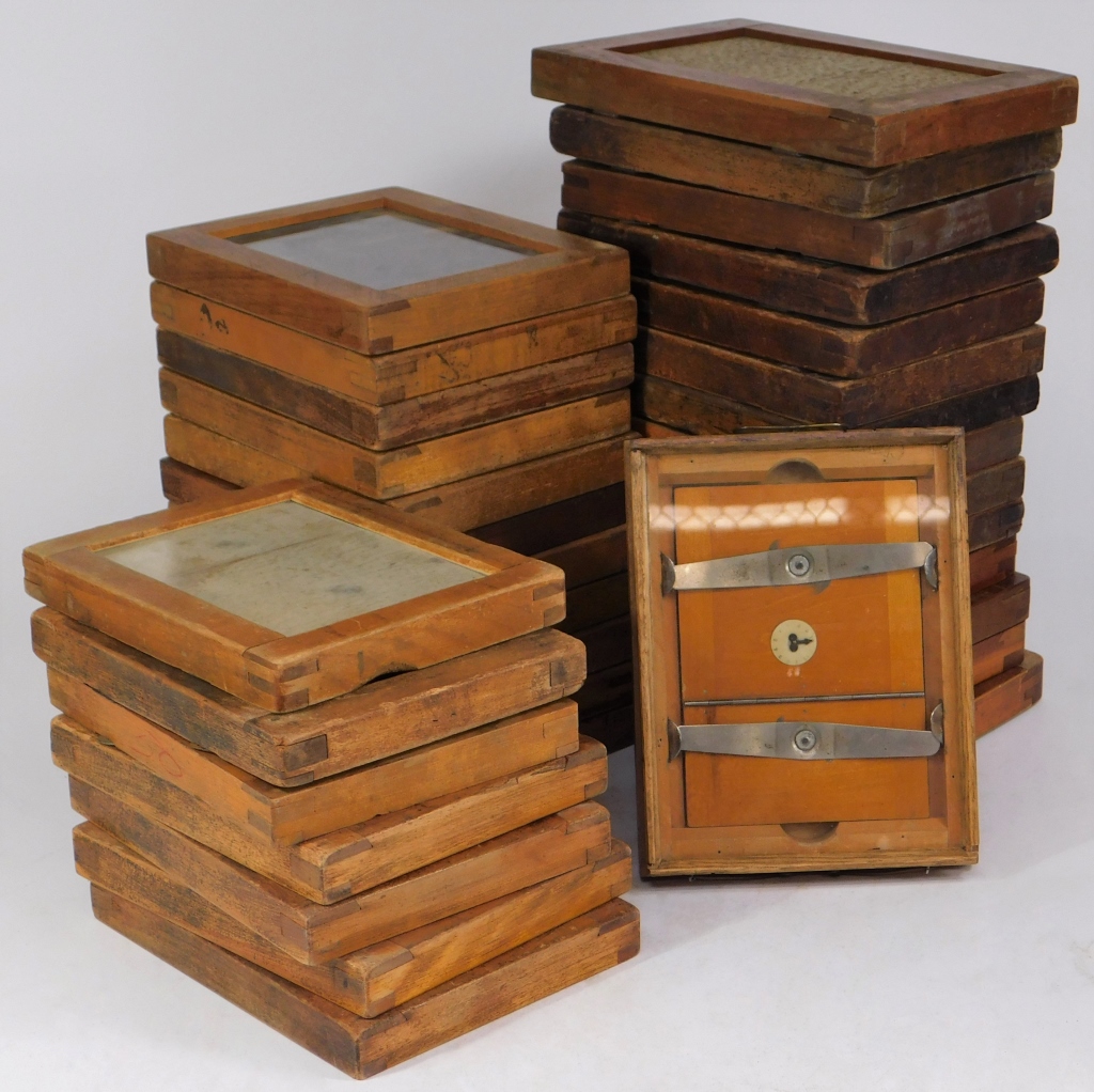 LOT OF 33 CONTACT PRINTING FRAMES