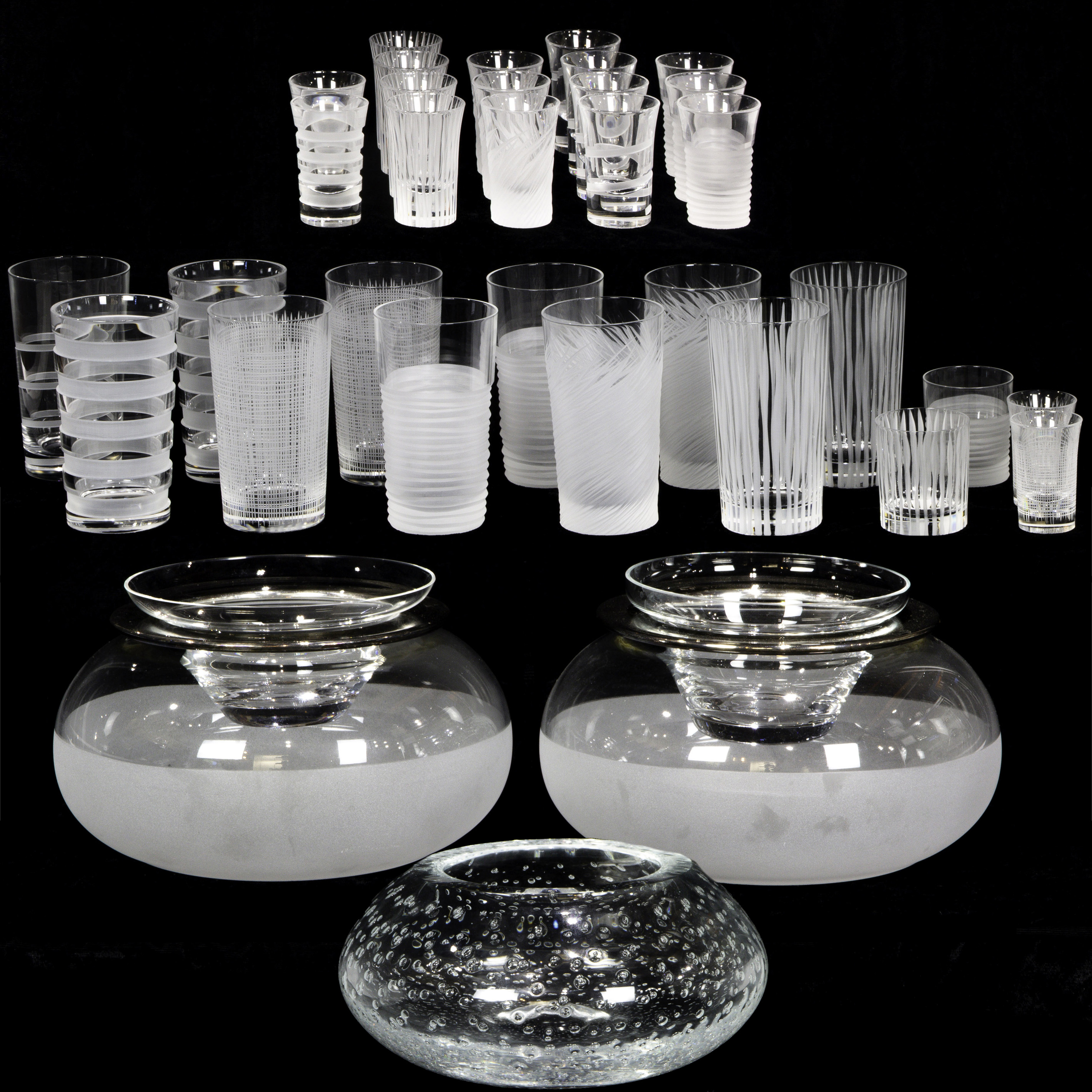 (LOT OF 34) SALVIATI TUMBLER