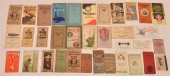LOT OF 35 VINTAGE ADVERTISING