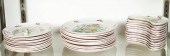 (LOT OF 36) FRENCH FAIENCE PAR