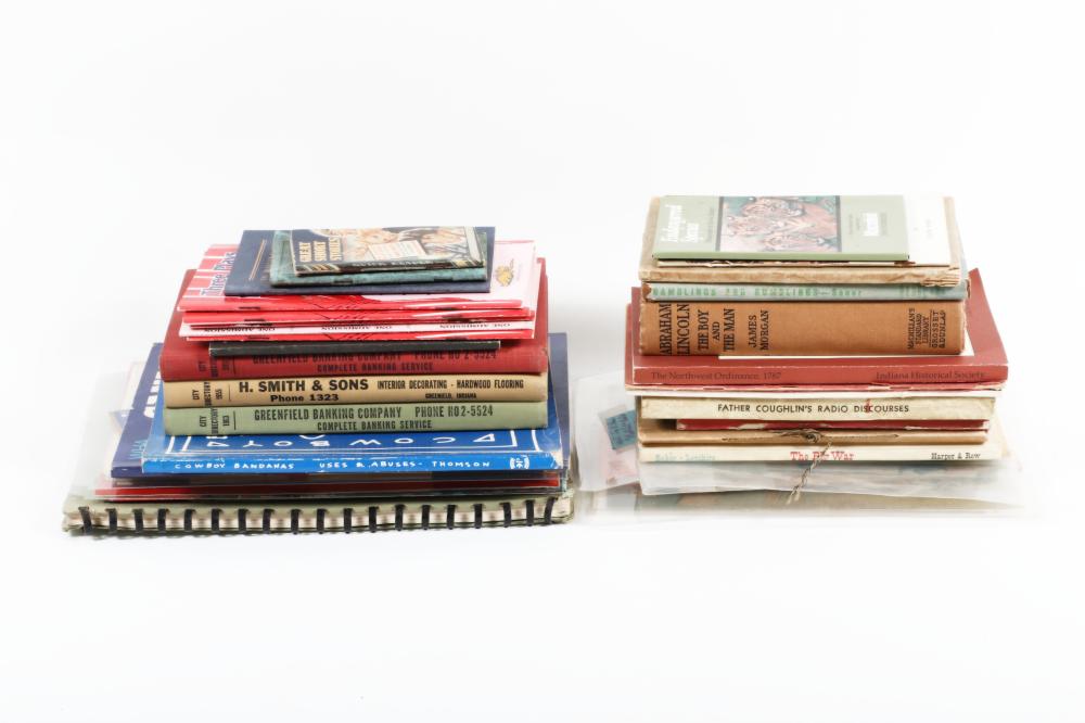 LOT OF 37 BOOKS AND MAGAZINES: