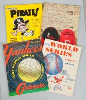 Lot of 4: 1950s-70s World Seri