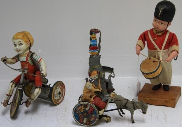 LOT OF 4 20TH CENTURY TIN