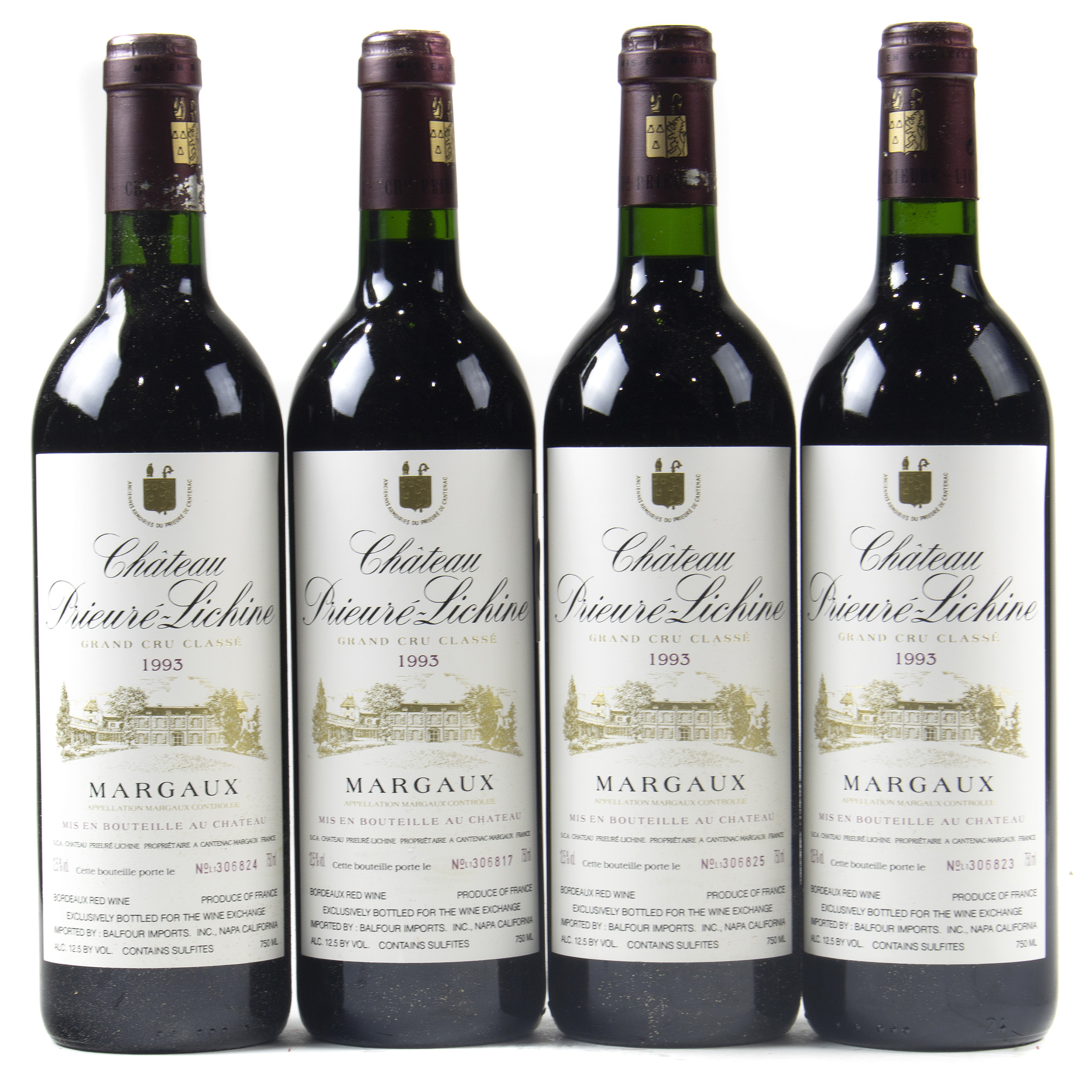 (LOT OF 4) A GROUP OF 1993