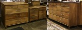 (LOT OF 4) A MODERN BEDROOM SU