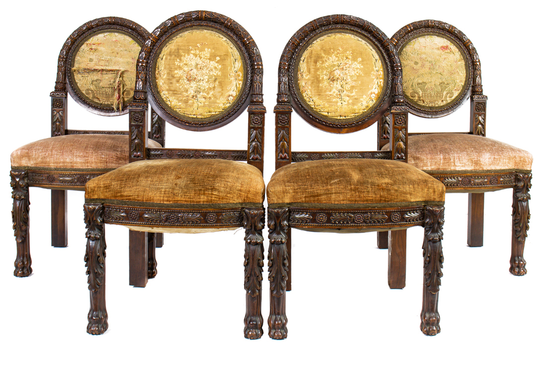 (LOT OF 4) A SUITE OF FRENCH