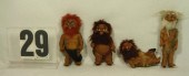 Lot of 4 Aboriginals, vintage