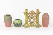 (LOT OF 4) AMERICAN ART POTTER