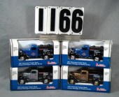 Lot of 4 Amoco die cast metal