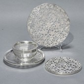 (LOT OF 4) ART DECO WATSON STE