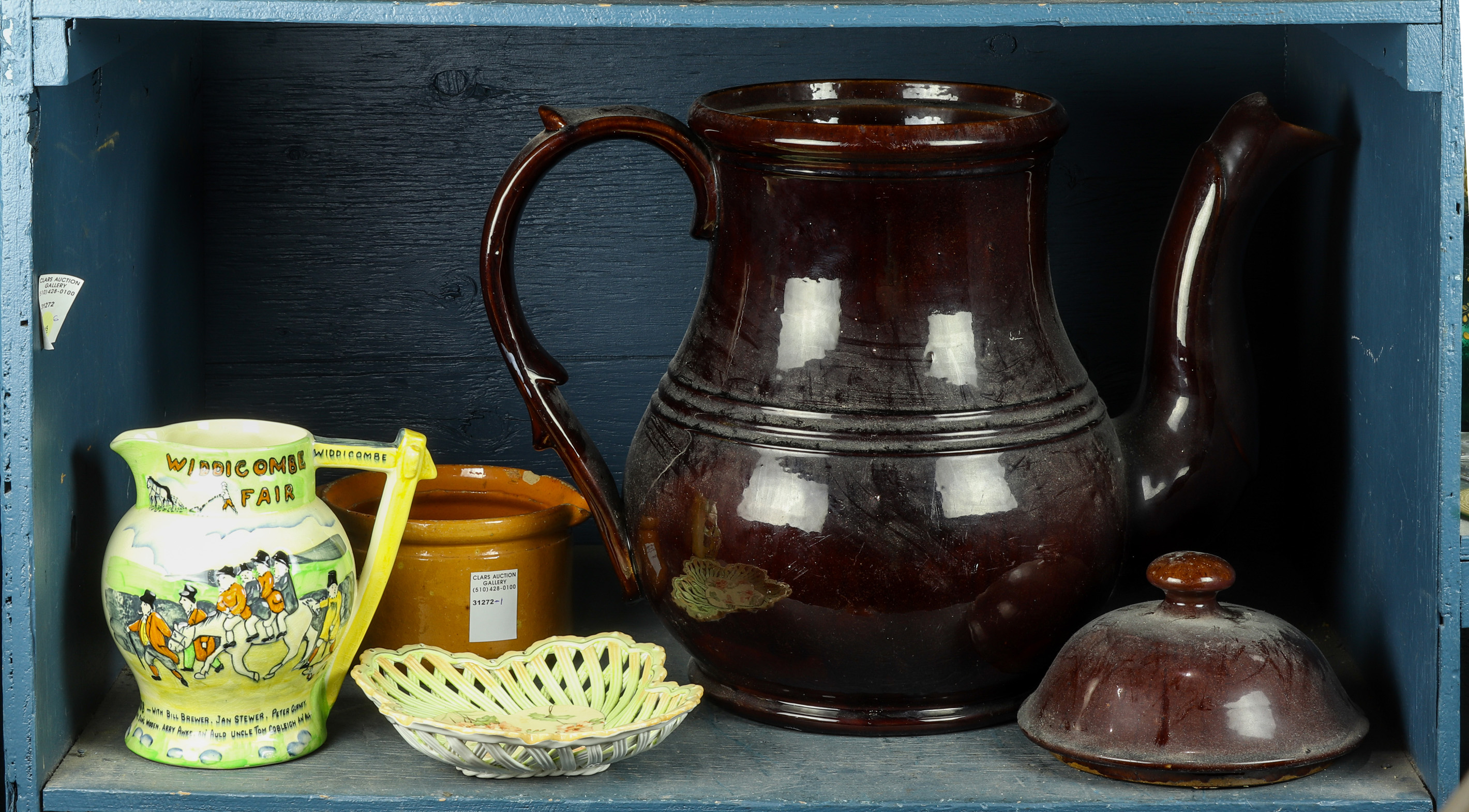(LOT OF 4) ASSORTED CERAMIC