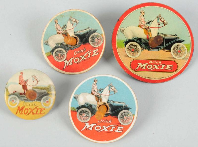 Lot of 4: Assorted Moxie Spinning