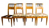 (LOT OF 4) BIEDERMEIER CHAIR G