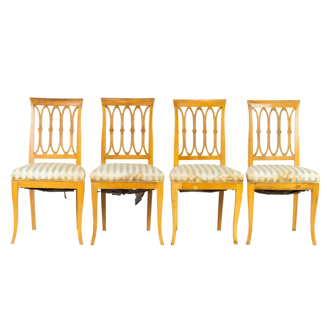 (LOT OF 4) BIEDERMEIER DINING
