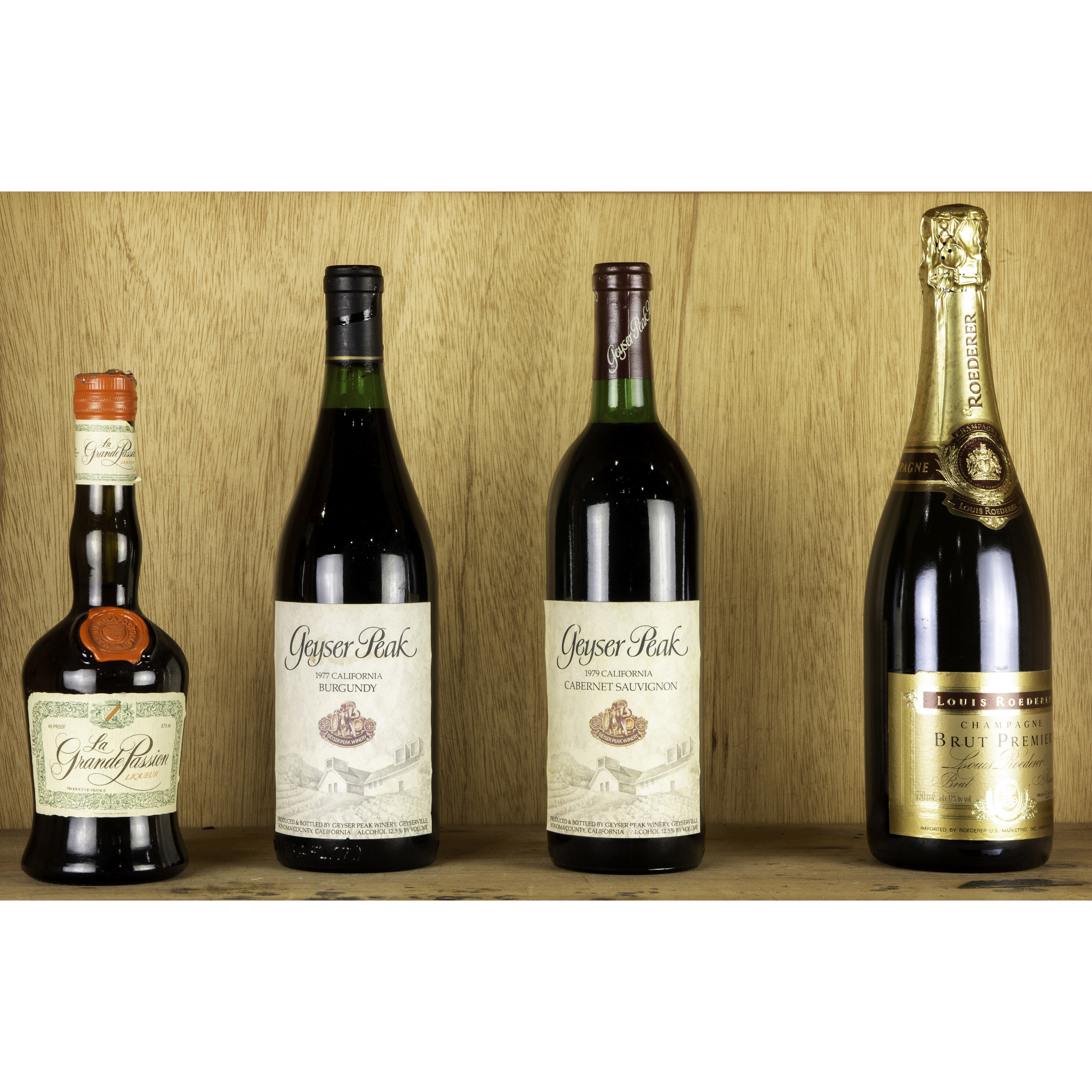(LOT OF 4) BOTTLES OF WINE OR