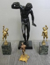 Lot of 4 Bronzes.From a NYC es