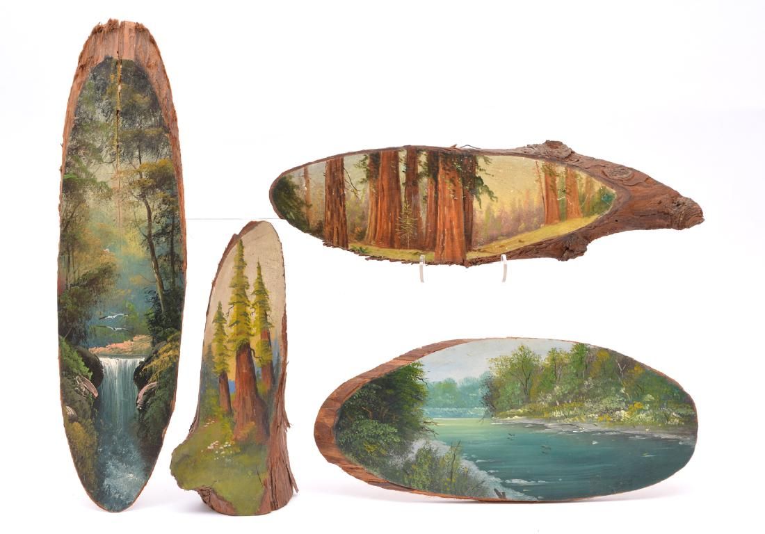 LOT OF 4 CALIFORNIA FOREST