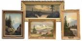 LOT OF 4 CALIFORNIA MOUNTAIN L