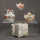 (LOT OF 4) CHINESE FAMILLE ROS