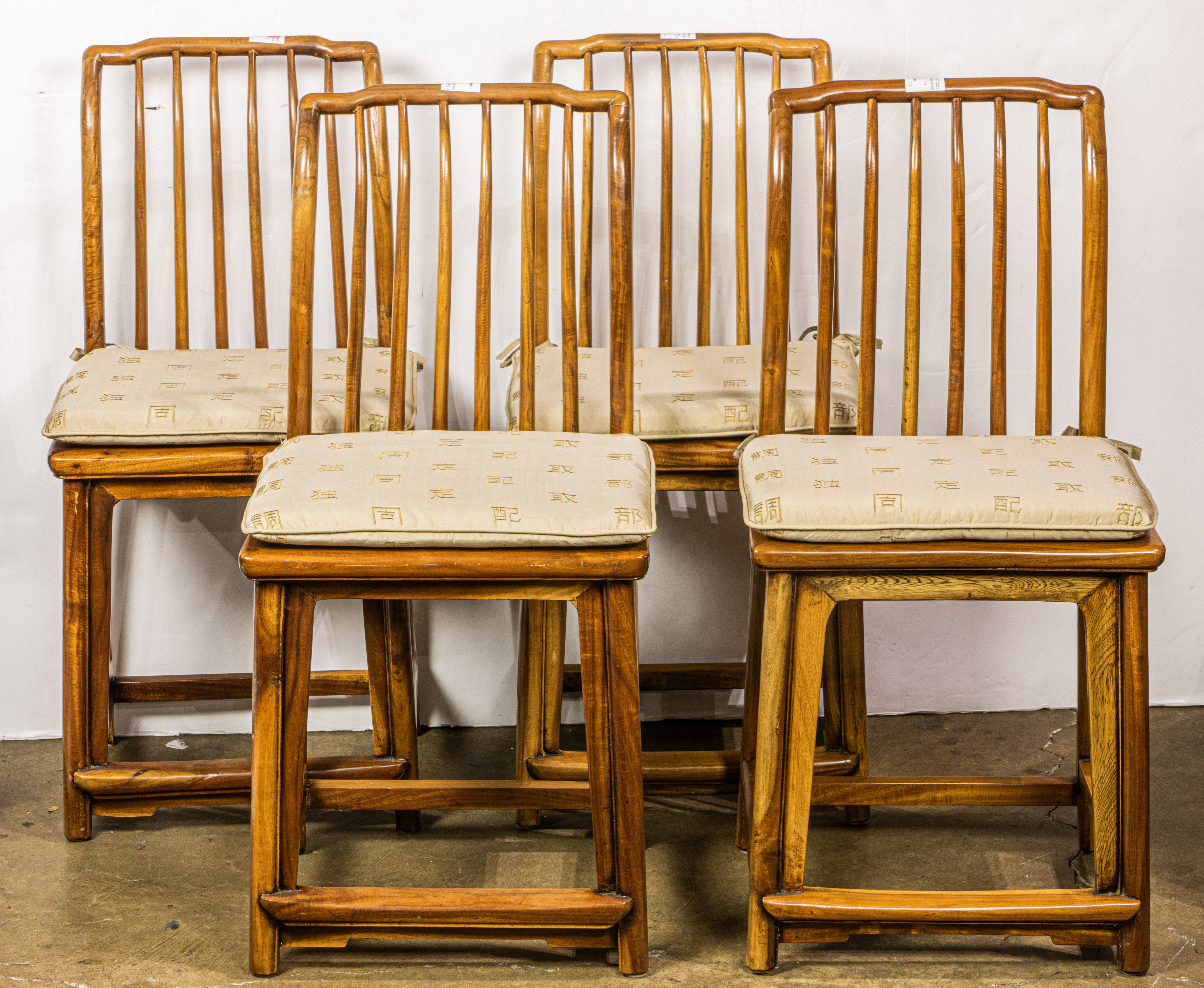 (LOT OF 4) CHINESE HARDWOOD