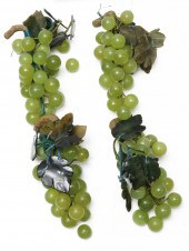 (LOT OF 4) CHINESE "JADE" LEAF