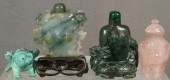Lot of 4 Chinese snuff bottles
