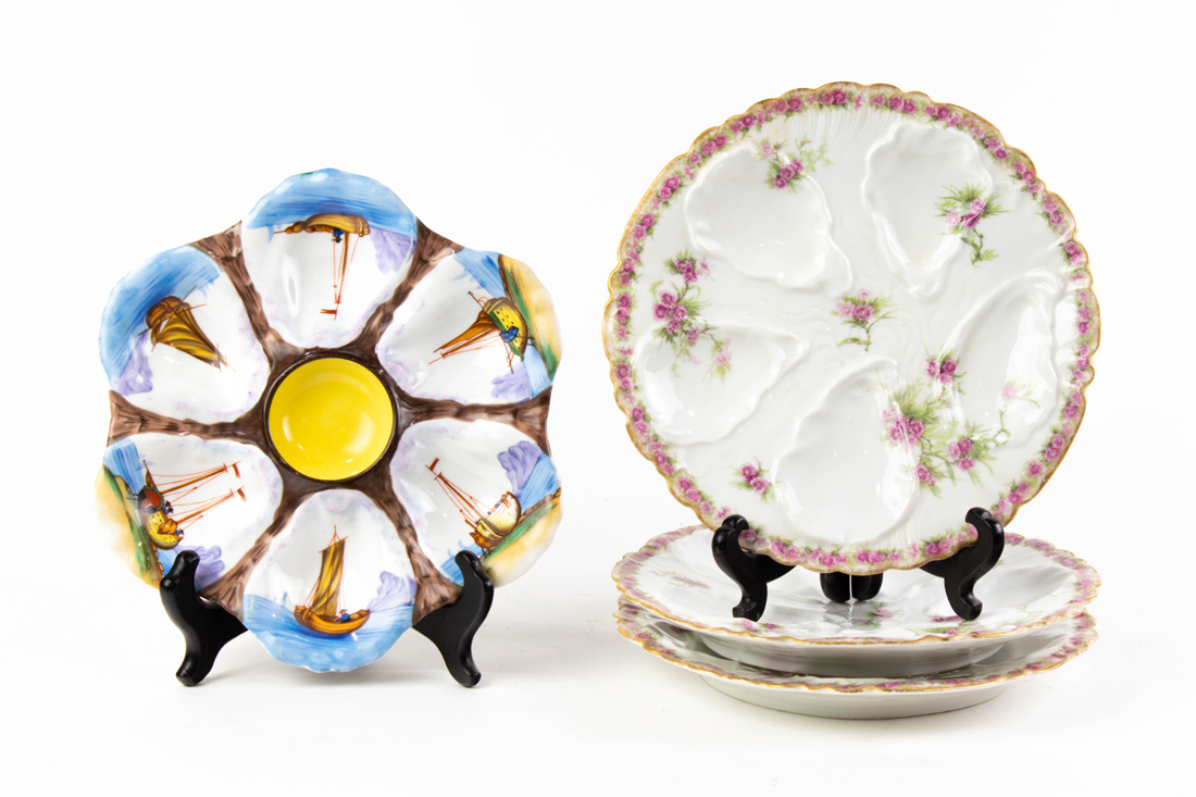 (LOT OF 4) CONTINENTAL PORCELAIN