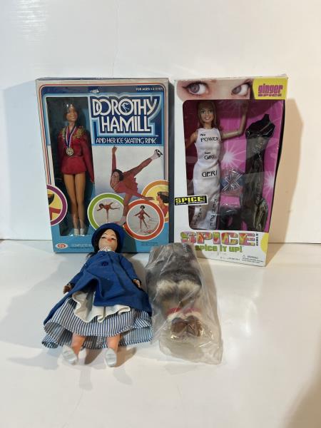 LOT OF (4) DOLLS INCLUDING MARY