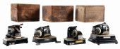 LOT OF 4: EARLY CHECK WRITERS