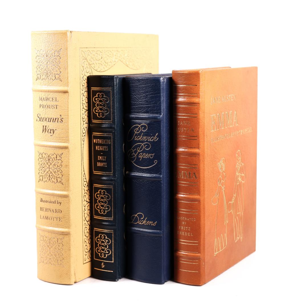 LOT OF 4 EASTON PRESS LITERARY