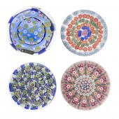 (LOT OF 4) EUROPEAN MILLEFIORE